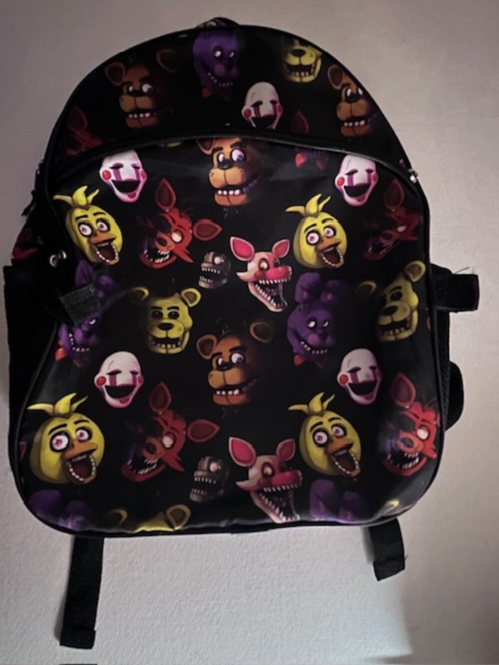 FIVE NIGHTS AT‎ FREDDY'S back pack FREDDY FAZBEAR BONNIE CHICA FOXY PUPPET